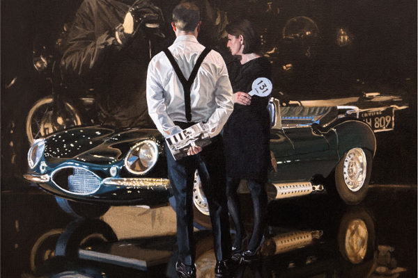 Iain Faulkner - Car Auction, Jaguar XKSS